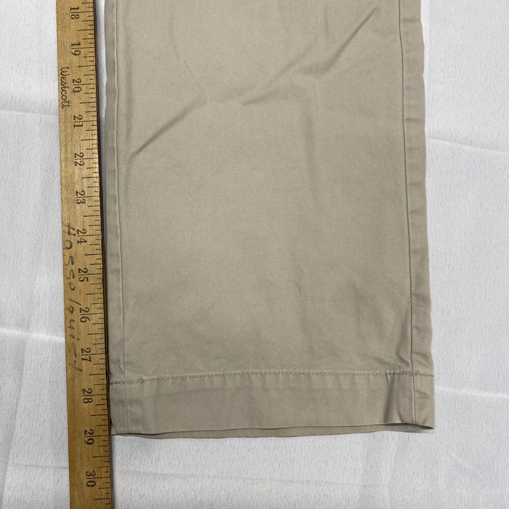 Banana Republic Aiden Chino Khaki Beige Pants Mens 36x32